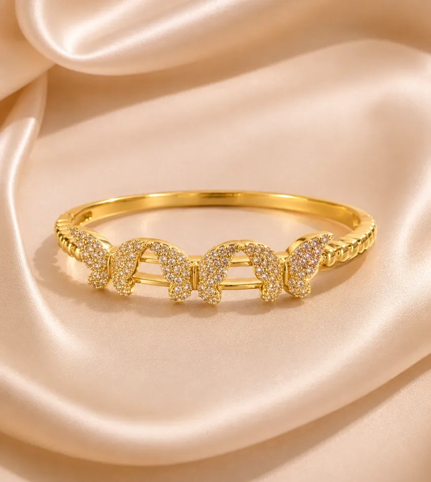 butterfly crystal bracelet