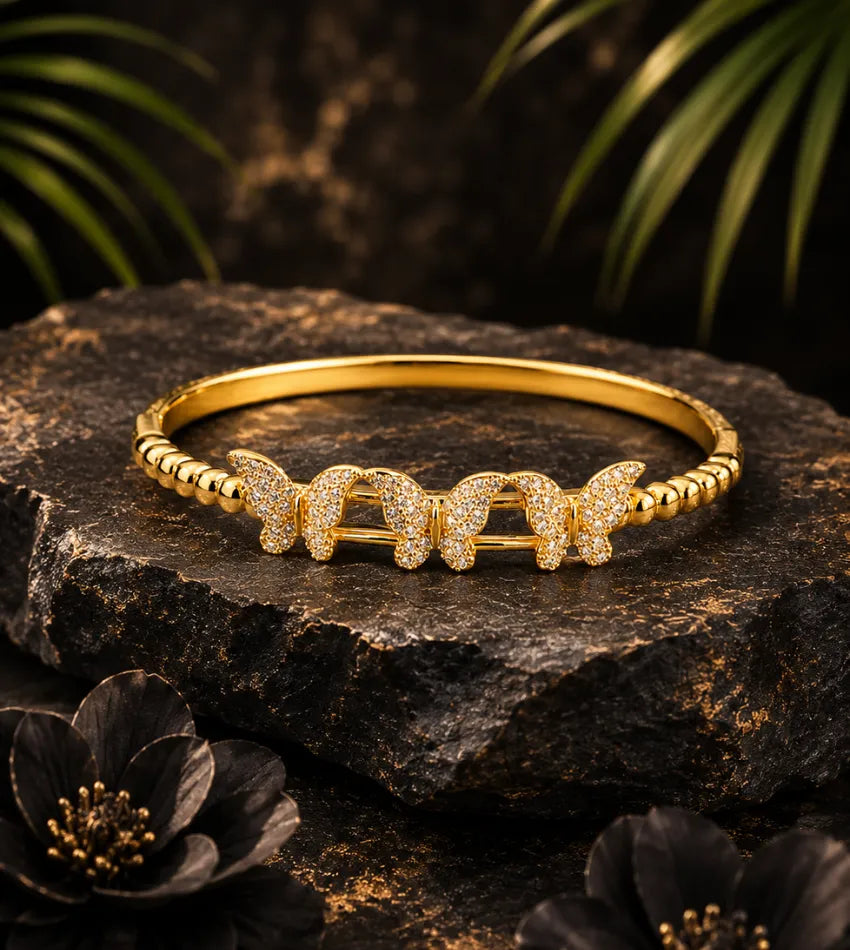 crystal butterfly jewellery