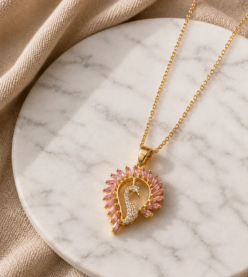 sparkling peacock chain