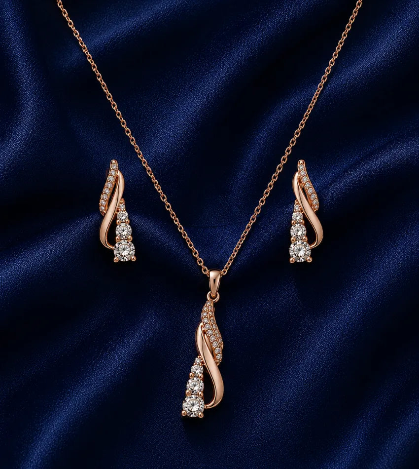 wave crystal jewellery