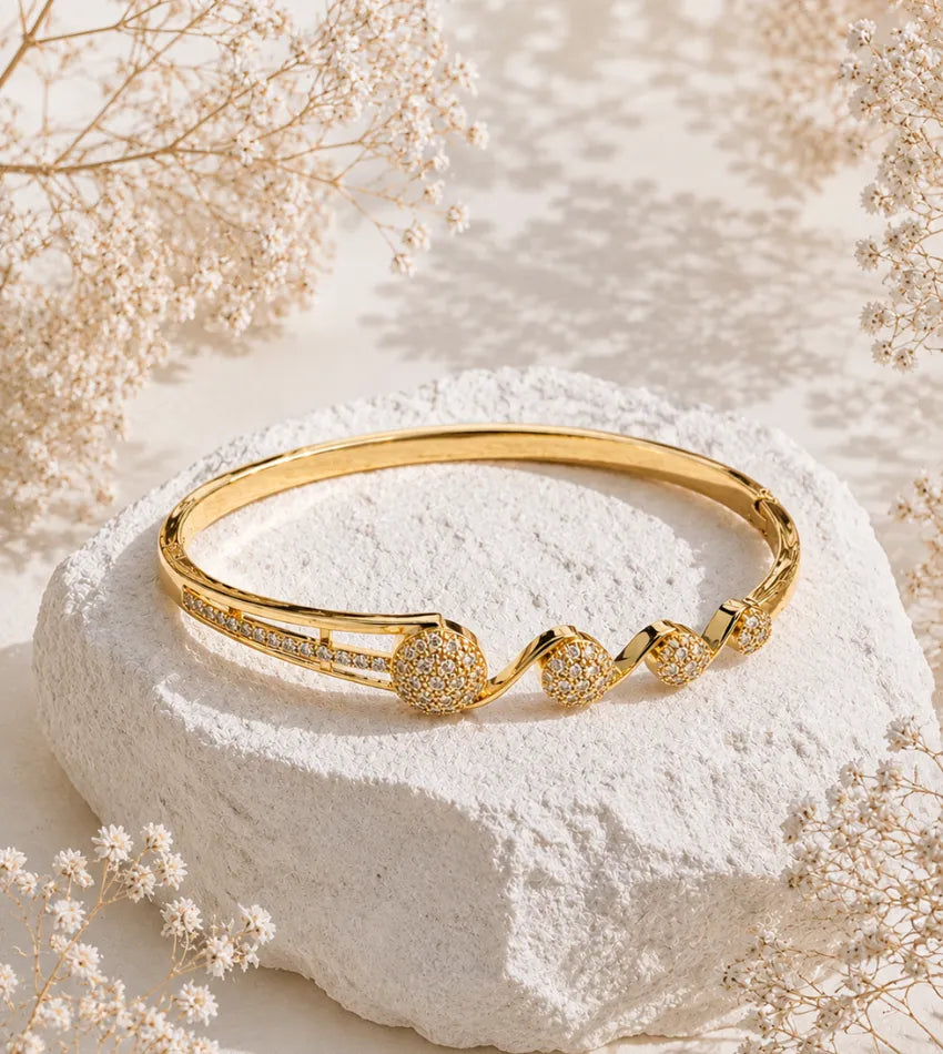 women crystal cuff bracelet